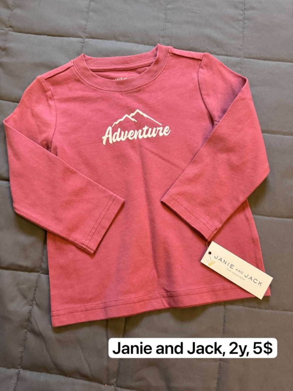 Janie and Jack Kids' 'Adventure' Long-Sleeve Top